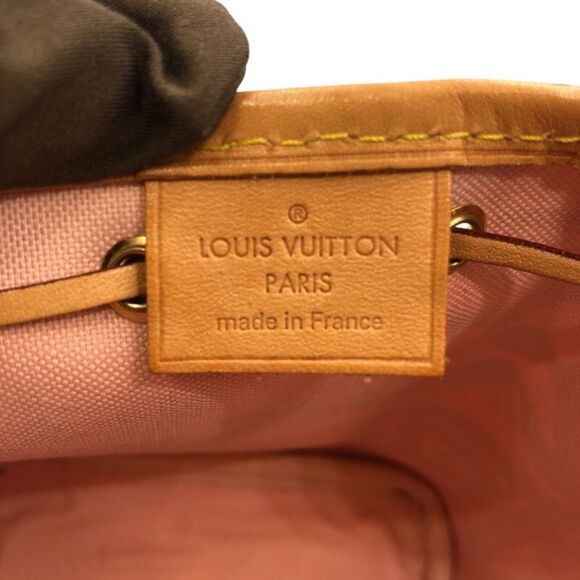 Louis Vuitton Nano Noe Damier Azur Canvas Shoulder Bag - Picture 7 of 12